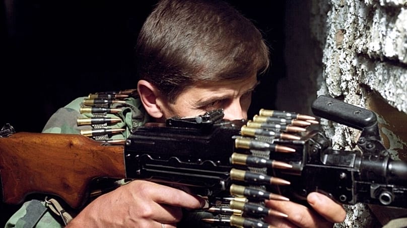 Nicholas Ribic a boszniai fronton