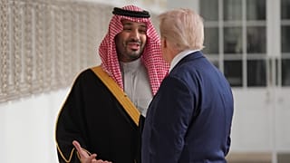محمد بن سلمان و دونالد ترامپ