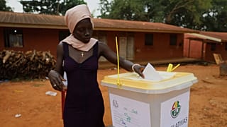 Guinea-Bissau counts votes as president seeks second term