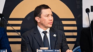 Gennadiy Golovkin at the World Boxing Congress in Rome