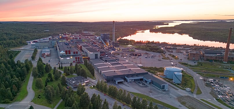 Das Gelände, auf dem sich heute LUMI befindet, war einst eine riesige Papierfabrik