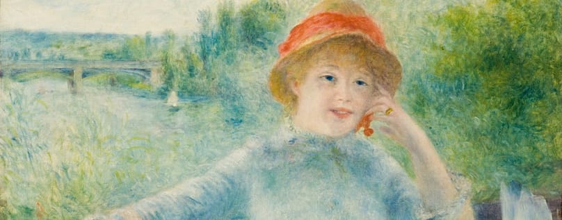 Auguste Renoir Alphonsine Fournaise, 1879 Musée d'Orsay Don D. David-Weill, 1937
