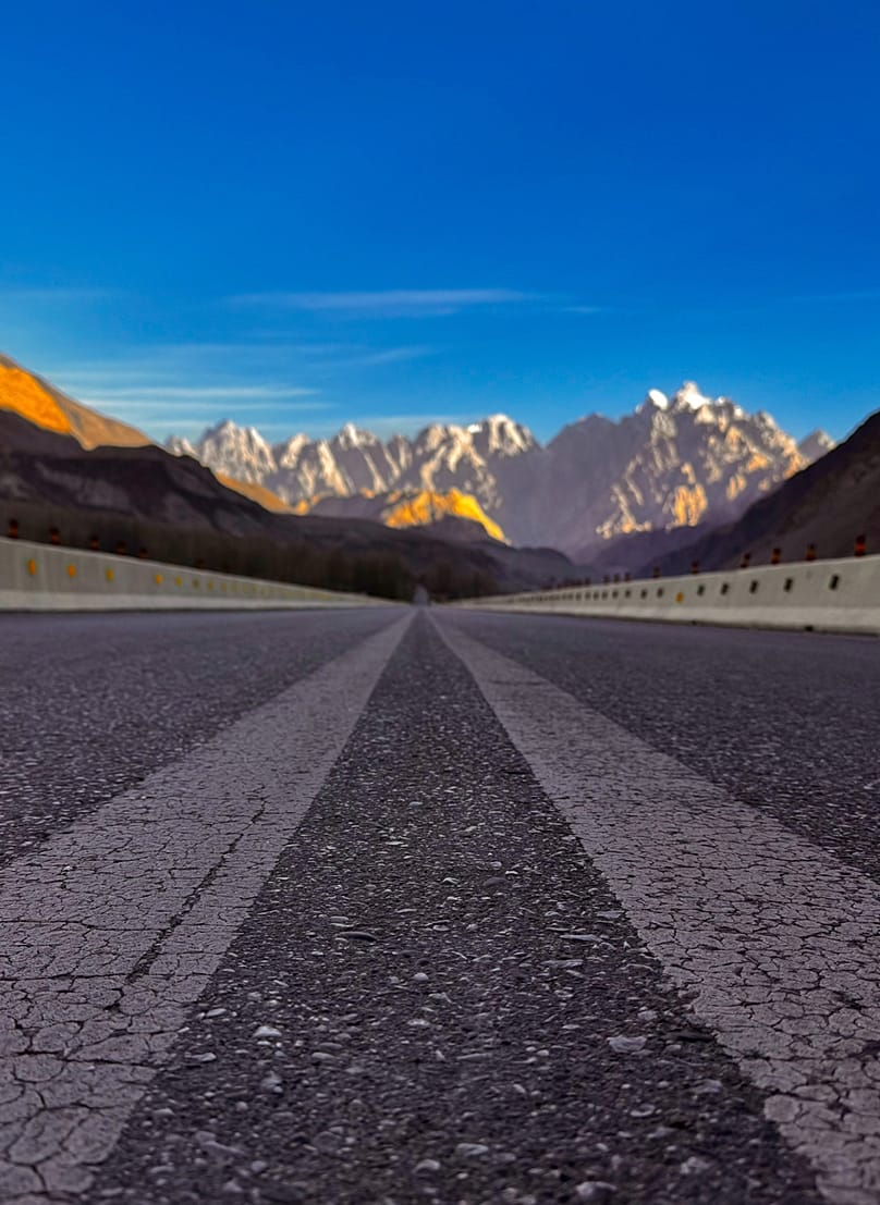 A Karakorum highway