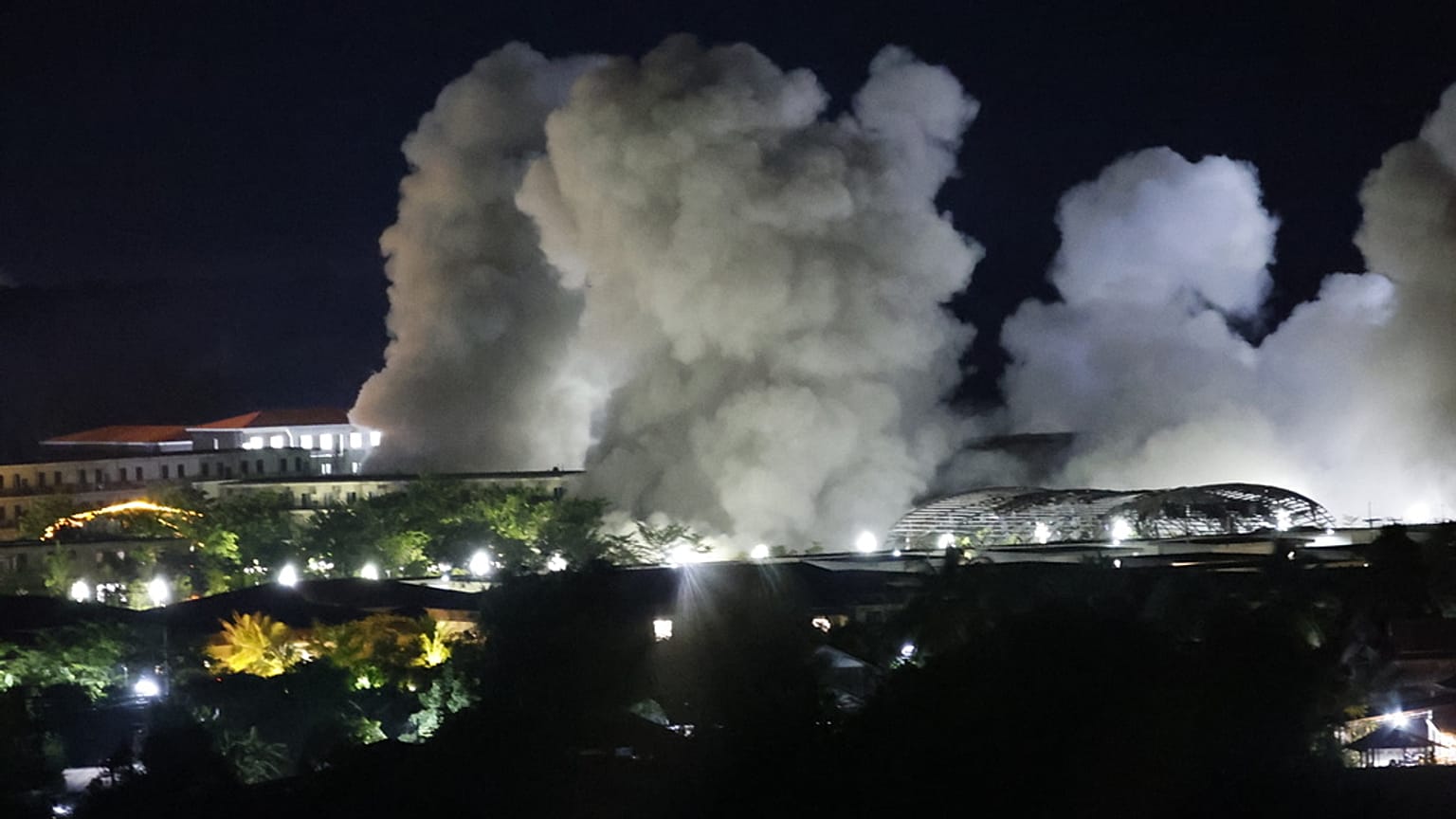 Myanmar ordusunun yürüttüğü operasyondan bir görüntü