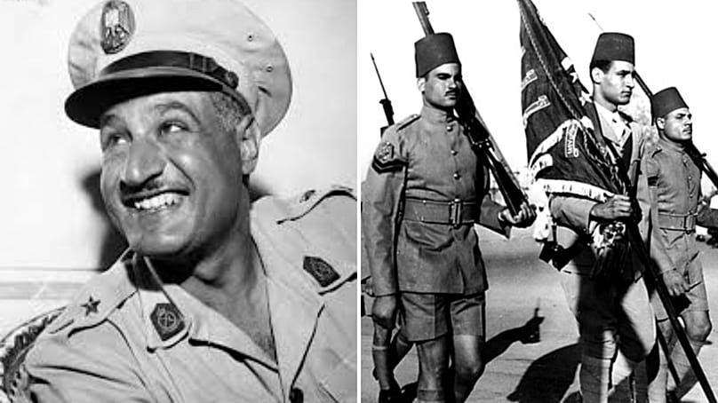 Nasszer és csapatai, 1954