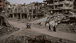 مشاهد الدمار في قطاع غزة