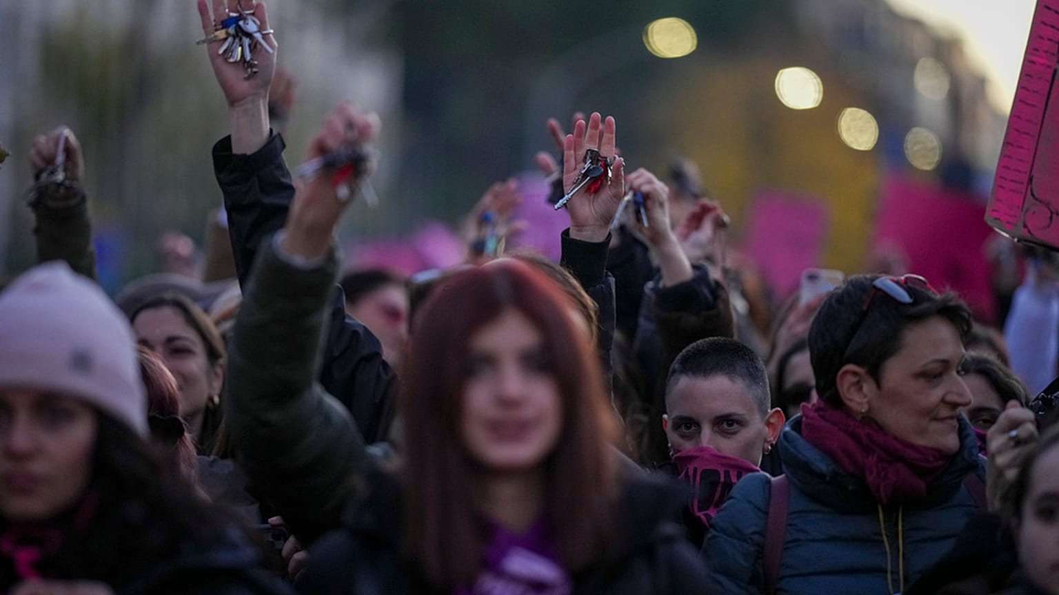 Manifestazione contro la violenza sulle donne - 2024