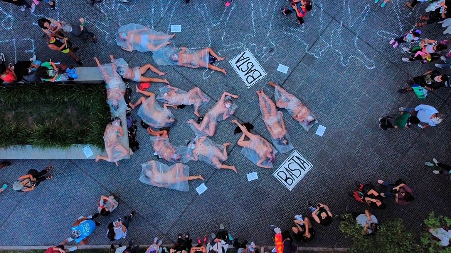 تظاهرات ضد خشونت علیه زنان در آرژانتین