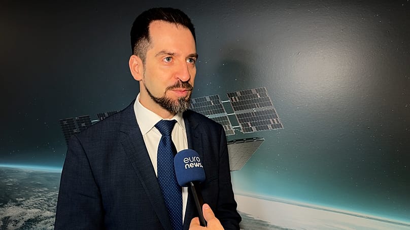 Prezes zarządu spółki ICEYE Polska Witold Witkowicz.