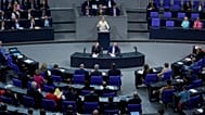 Alice Weidel, Co-Vorsitzende der Partei Alternative für Deutschland (AfD), im Deutschen Bundestag in Berlin, Mittwoch, 9. Juli 2025.