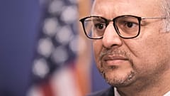 يتحدّث مسعد بولس، كبير مستشاري الرئيس دونالد ترامب، خلال مقابلة مع وكالة أسوشيتد برس في سفارة الولايات المتحدة بالقاهرة، مصر، يوم الاثنين 3 نوفمبر 2025. 