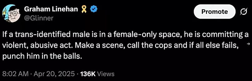 Graham Linehan's post 