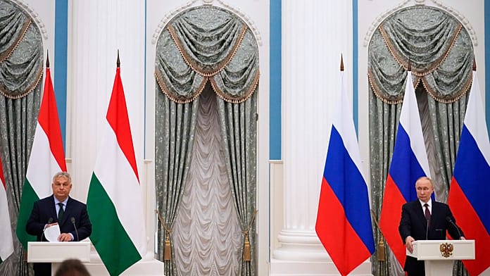 Orbán incontra Putin a Mosca venerdì per parlare di Ucraina