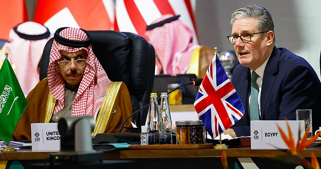 UK Prime Minister calls for 'global pressure to stop the slaughter' in Sudan