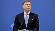 Valdis Dombrovskis, European Commissioner. 