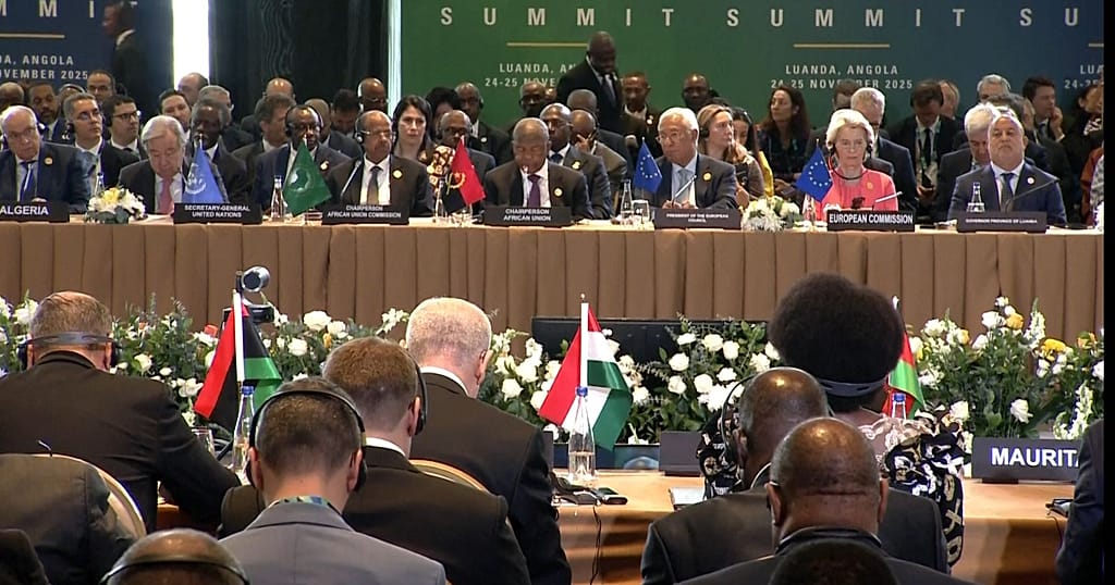 African and European leaders pledge to boost trade and tackle migration