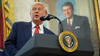 FILE: US President Donald Trump speaks before Steve Witkoff is sworn as special envoy during a ceremony at the White House, 6 May 2025