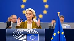 Η Ursula von der Leyen μίλησε στο Ευρωπαϊκό Κοινοβούλιο.