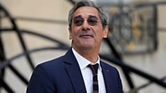 El Ministro francés de la Pequeña y Mediana Empresa, Comercio y Turismo, Serge Papin, en el Palacio del Elíseo, el martes 14 de octubre de 2025.