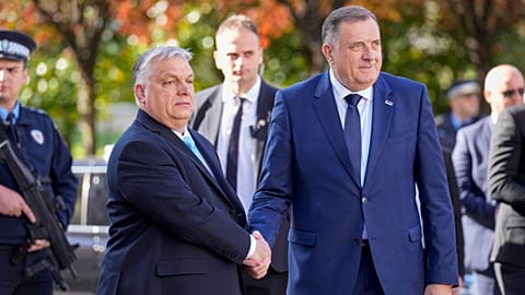 Orbán Viktor és Milorad Dodik