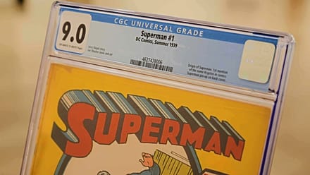 Rare Superman comic book found in attic breaks world record at auction