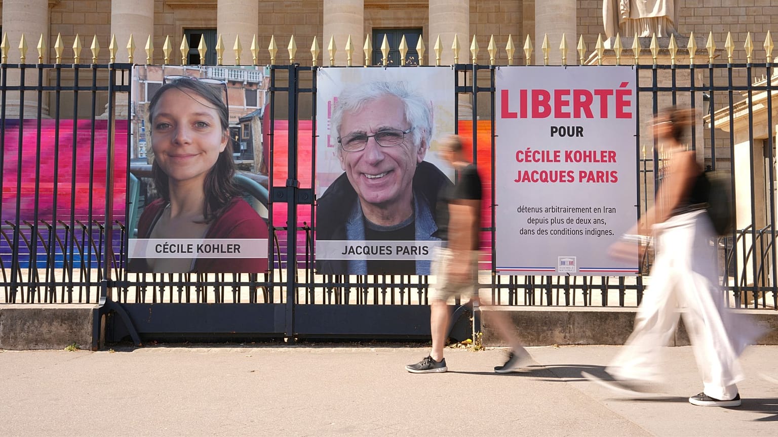 تصویر سیسیل کولر و ژاک پاری