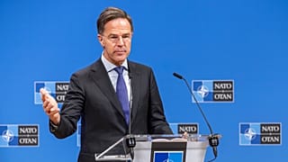 Mark Rutte NATO-főtitkár Brüsszelben