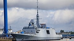 Fremm sınıfı fırkateyn 'Provence' Fransa'nın Lorient kentinde 2014 yılında çekilen bir fotoğrafta