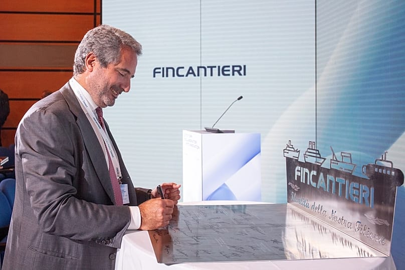 L'amministratore delegato e direttore generale di Fincantieri, Pierroberto Folgiero