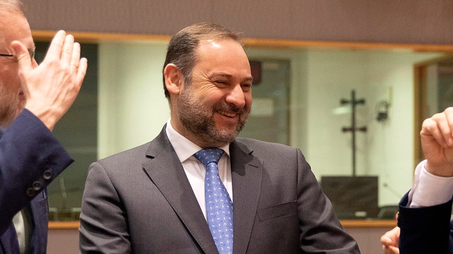 José Luis Ábalos, en una foto de archivo, en el Parlamento Europeo