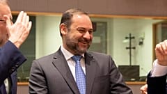 José Luis Ábalos, en una foto de archivo, en el Parlamento Europeo