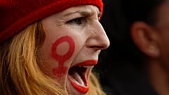 Protestas contra la violencia hacia las mujeres, Roma 25/11/2017