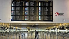 Aéroport international de Bruxelles.