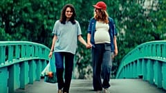 Céline and Nadia (Ella Rumpf and Monia Chokri) in 'Love Letters'