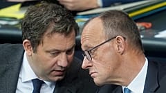 Bundeskanzler Friedrich Merz (CDU) und Vizekanzler Lars Klingbeil (SPD)