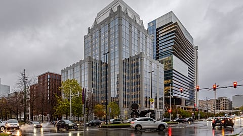 FILE - A view of the headquarters of Euroclear in Brussels, 23 October 2025.