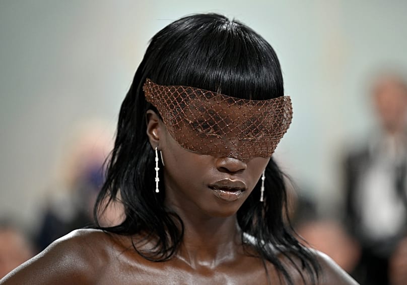 Anok Yai partecipa al gala di beneficenza del Costume Institute del Metropolitan Museum of Art che celebra l’apertura della mostra "Karl Lagerfeld: A Line of Beauty" lunedì 1 maggio,