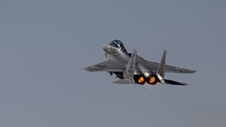 مقاتلة إسرائيلية من طراز F-15، جنوب إسرائيل، يوم الأحد 24 تشرين الأول/أكتوبر 2021. 