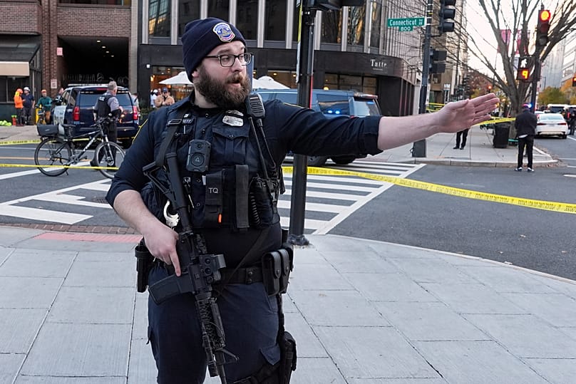 محل تیراندازی در نزدیکی کاخ سفید