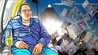 Miles Hart és a Glastonbury fesztivál Piramis színpada, 2019. június 29-én