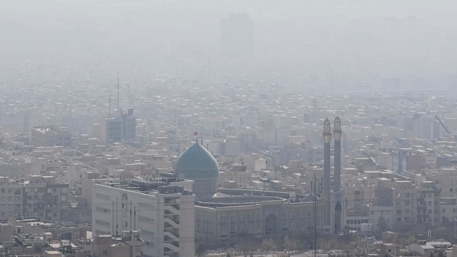 آلودگی هوا در تهران - ۶ آذر ۱۴۰۴