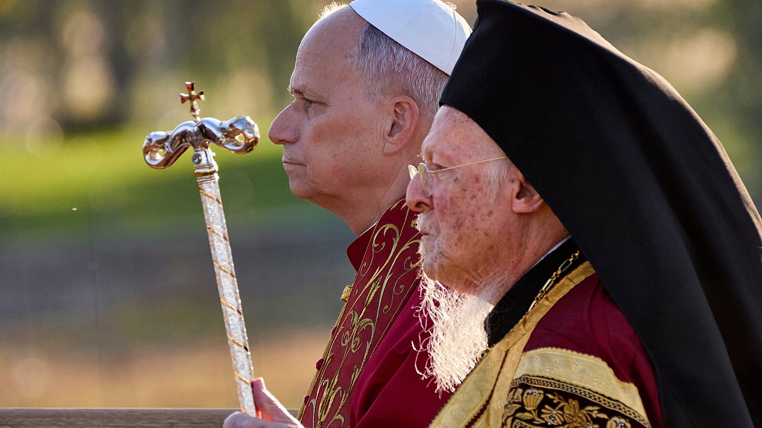 Οικουμενικός Πατριάρχης Βαρθολομαίος και Πάπας Λέων ΙΔ' στην Νίκαια της Βιθυνίας