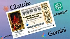 Sorteo de la Lotería Nacional de Navidad según la IA