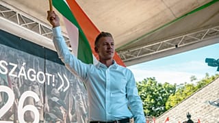 Magyar Péter, a Tisza Párt elnöke