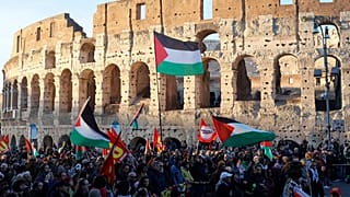 تظاهرات حمایت از فلسطین در ایتالیا