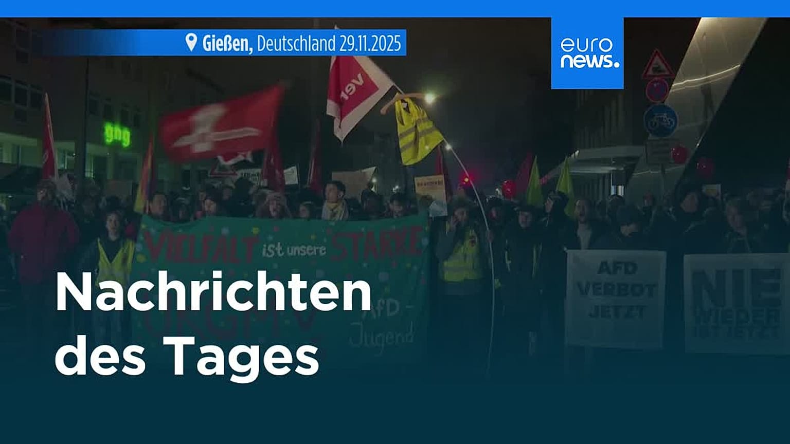 Nachrichten des Tages | 29. November 2025 - Abendausgabe