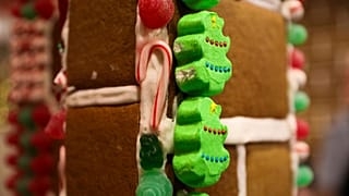 Ein Dorf aus Lebkuchen