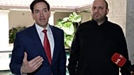 Marco Rubio mit dem Leiter der ukrainischen Delegation in Florida