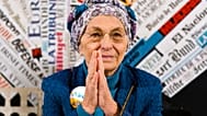 La leader di +Europa Emma Bonino a una conferenza della Stampa estera, Roma, 16/02/2018