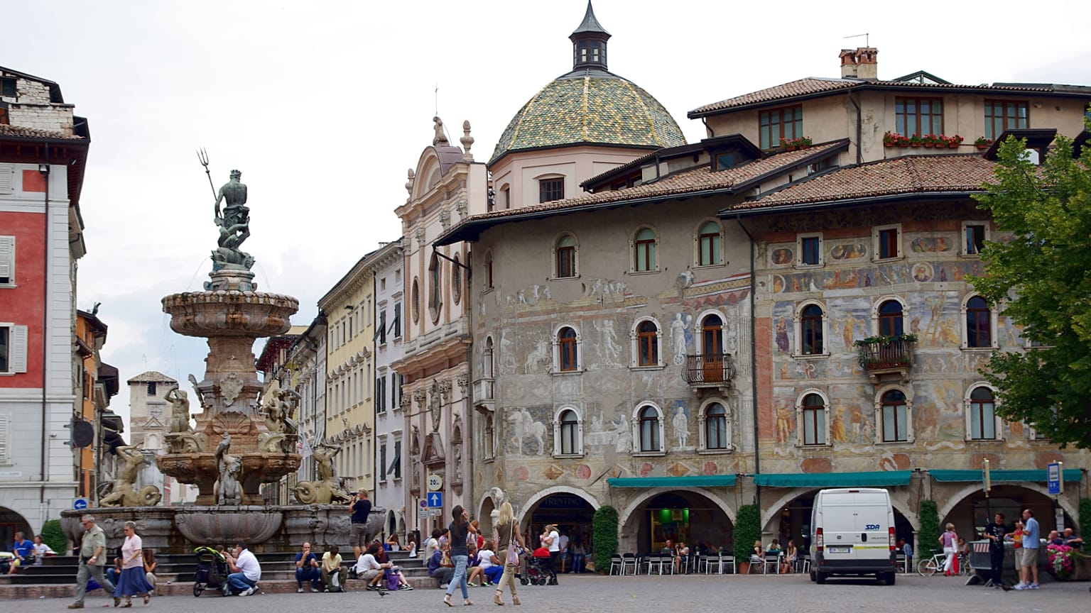 Piazza Duomo a Trento